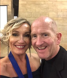 Nikki Sayer and Eddie the Eagle 1